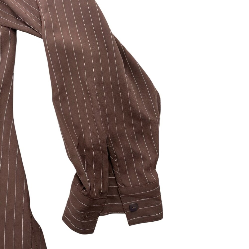 Covington Button Down Pinstripe Blouse - image 6